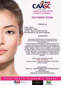 Atividades da Campanha Outubro Rosa  