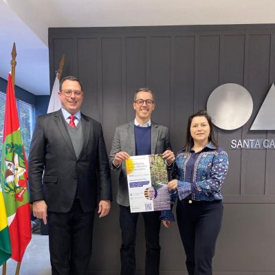 OAB Joinville recebe visita do Dr. Franciano Beltramini 