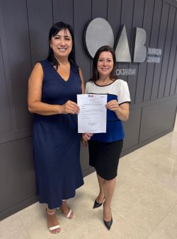 OAB Joinville nomeia Coordenadora de Eventos