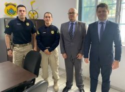 OAB Joinville realiza visita institucional � Delegacia da Pol�cia Rodovi�ria Federal