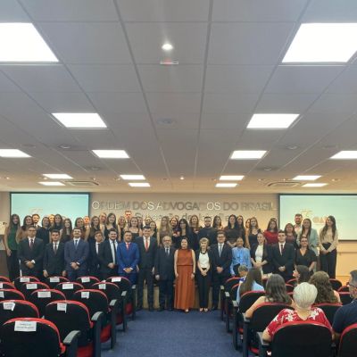 OAB Joinville entrega credenciais  para 41 novos(as) advogados(as)