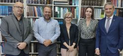 Presid�ncia e Comiss�es da OAB Joinville realizaram reuni�es no F�rum da Justi�a Estadual