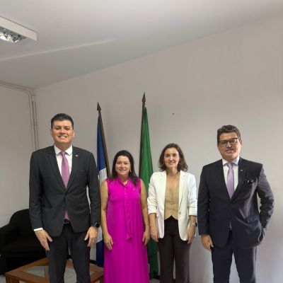 OAB Joinville realiza visita institucional � Dire��o do Foro da Justi�a Federal em Joinville