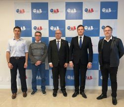 OAB Joinville recebe Conselho Regional de Odontologia de Santa Catarina