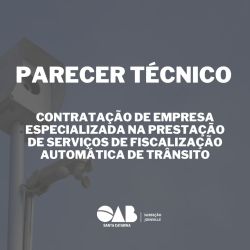Parecer t�cnico - Comiss�o de Licita��es e Contratos