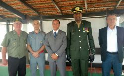 Comiss�o de Direito Militar participa de Formatura alusiva ao "DIA DO SOLDADO" e entrega de medalhas