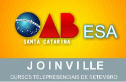 Confira cursos telepresenciais oferecidos pela OAB/SC Subse��o Joinville