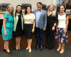 OAB Joinville participa da instala��o da Procuradoria da Mulher da C�mara de Vereadores