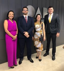 OAB Joinville recebe visita institucional da Procuradoria Seccional da Uni�o