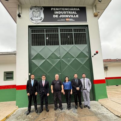 OAB Joinville realiza visita institucional  ao complexo prisional de Joinville