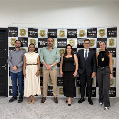 OAB Joinville realiza visita institucional � Delegacia Regional de Pol�cia Civil