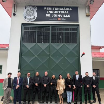 OAB Joinville realiza visita institucional ao Complexo Prisional de Joinville