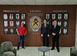 OAB Joinville realiza visita institucional ao Corpo de Bombeiros Volunt�rios de Joinville