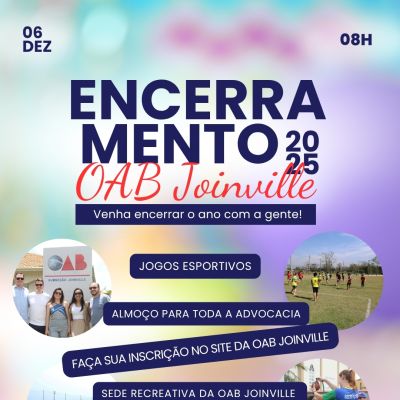 Encerramento da OAB Joinville 2025