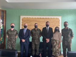 OAB Joinville realiza visita institucional ao 62� Batalh�o de Infantaria de Joinville