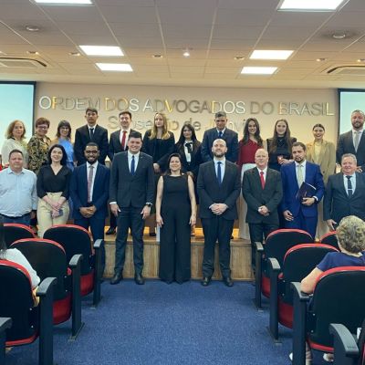 OAB Joinville entrega credenciais para 07 novos(as) advogados(as)