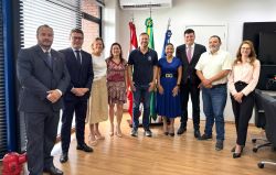 OAB Joinville realiza visita institucional � Prefeitura