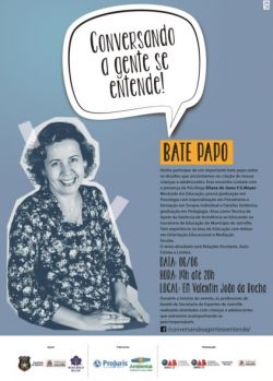 3� Ciclo  do projeto Conversando a gente se entende - 06/06