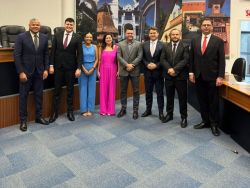 OAB Joinville realiza visita institucional � C�mara de Vereadores
