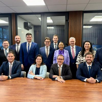 OAB Joinville participa da inaugura��o do Hub CAASC