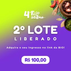 O 2� lote para a 2� Feijoada da OAB Joinville j� est� dispon�vel