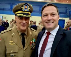 OAB Joinville participa da solenidade de posse do 5� Comando Regional da Pol�cia Militar