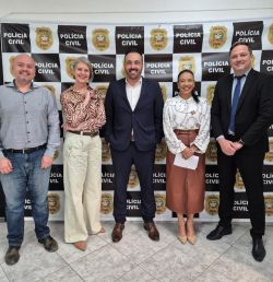 OAB Joinville realiza reuni�o com Pol�cia Civil