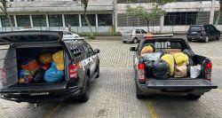 Doa��es da OAB Joinville segue para o Rio Grande do Sul com apoio da Pol�cia Civil