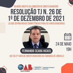 Reuni�o aberta: Resolu��o TJ n� 26 de 1� de Dezembro de 2021