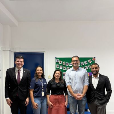OAB Joinville realiza visita institucional ao vereador Neto Petters
