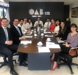 Diretoria da OAB Joinville realiza reuni�o mensal ordin�ria em conjunto com os coordenadores