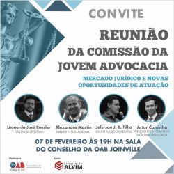 Reuni�o da Comiss�o da Jovem Advocacia 