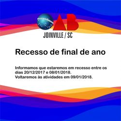 Recesso de final de ano da OAB Joinville 