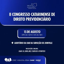 2� Congresso Catarinense de Direito Previdenci�rio