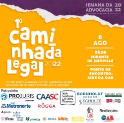 1� Caminhada Legal da OAB Joinville