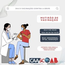 Mutir�o de vacina��o contra a gripe