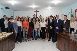 Diretoria da OAB Joinville realiza reuni�o institucional em Garuva