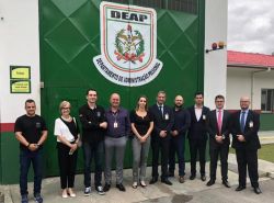 Comitiva da OAB Joinville realiza visita institucional ao Complexo Prisional de Joinville
