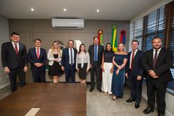 OAB Joinville realiza reuni�o com a OAB/SC