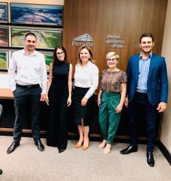 Comiss�o de Direito Condominial realiza visita t�cnica ao Perini Business Park