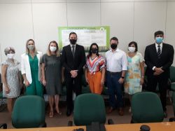 Nova gest�o realiza visita institucional � Univille