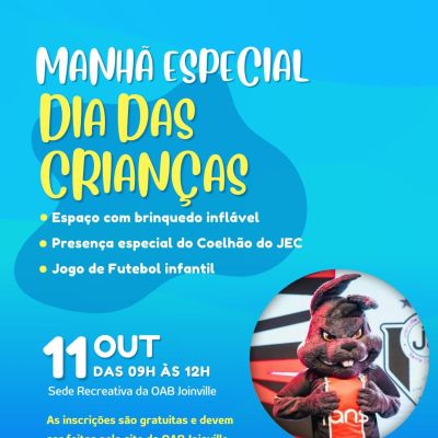 Manh� especial Dia das Crian�as 