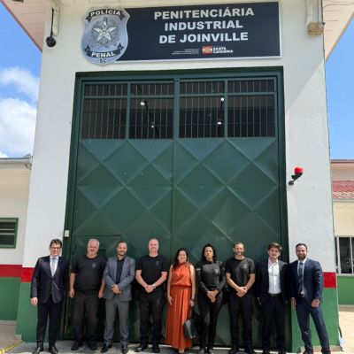 OAB Joinville realiza visita institucional ao complexo prisional de Joinville 