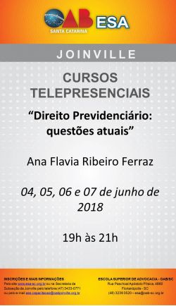 Curso Telepresencial- Direito Previdenci�rio: Quest�es Atuais 