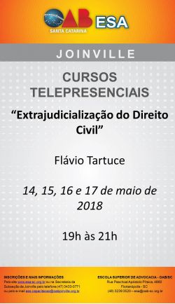 Curso telepresencial : Extrajudicializa��o do Direito Civil 
