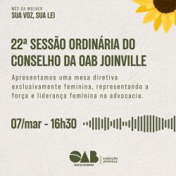 Convite Especial: Sess�o Ordin�ria do Conselho