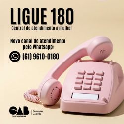 Ligue 180 tem Whatsapp como novo canal de atendimento