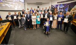 OAB Joinville participa da Sess�o Solene de Diploma��o