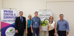 Visita Institucional da nova Diretoria da OAB Joinville ao Observat�rio Social 