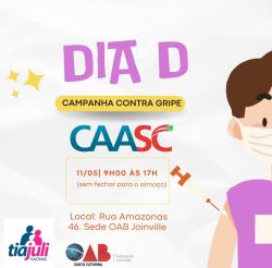 Campanha de vacina��o: Dia D CAASC 